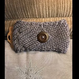 NEW Grey Knit head wrap New with tags